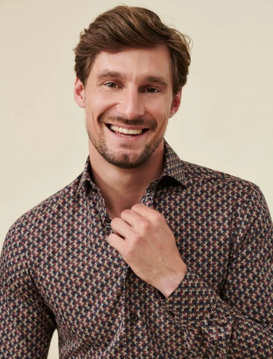 Cesario Overhemd<Cavallaro Napoli New