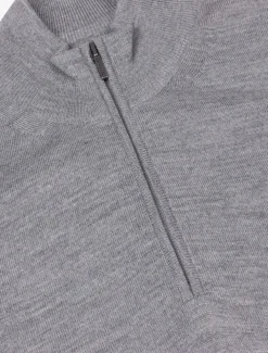 Merino Half Zip Trui<Cavallaro Napoli Online