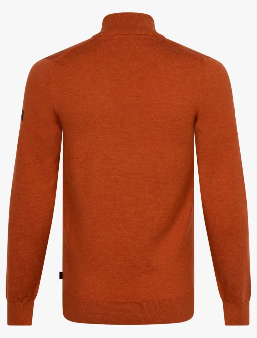 Merino Half Zip Trui<Cavallaro Napoli Clearance