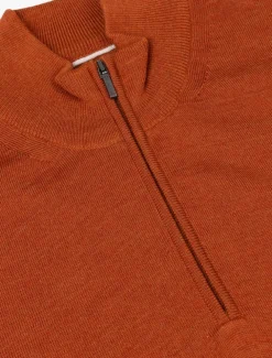 Merino Half Zip Trui<Cavallaro Napoli Clearance