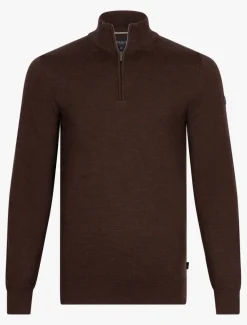 Merino Half Zip Trui<Cavallaro Napoli Sale