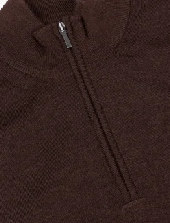 Merino Half Zip Trui<Cavallaro Napoli Sale