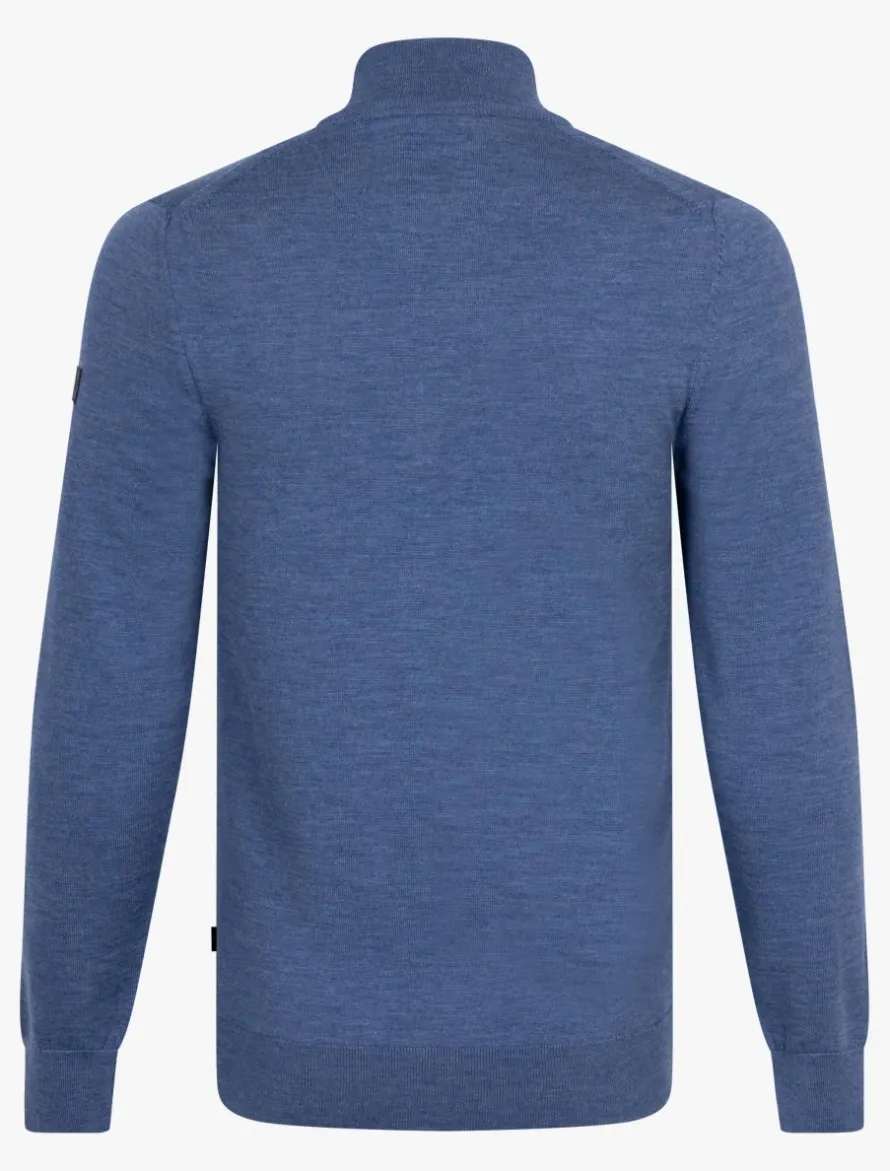 Merino Half Zip Trui<Cavallaro Napoli Best