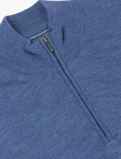 Merino Half Zip Trui<Cavallaro Napoli Best