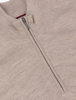 Merino Half Zip Trui<Cavallaro Napoli Clearance