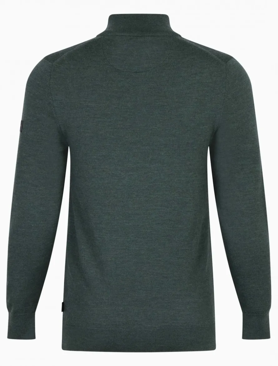 Merino Half Zip Trui<Cavallaro Napoli Hot