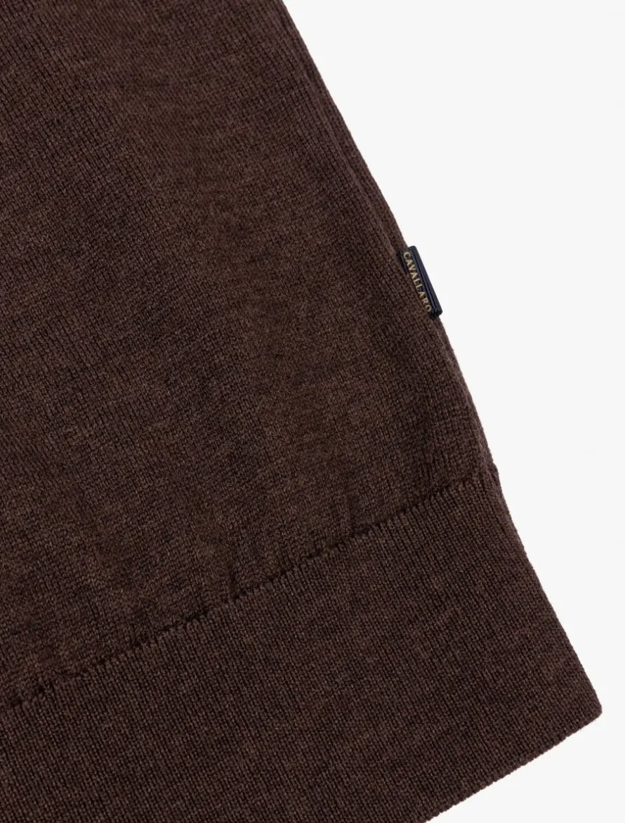 Merino R-Neck Trui<Cavallaro Napoli Discount