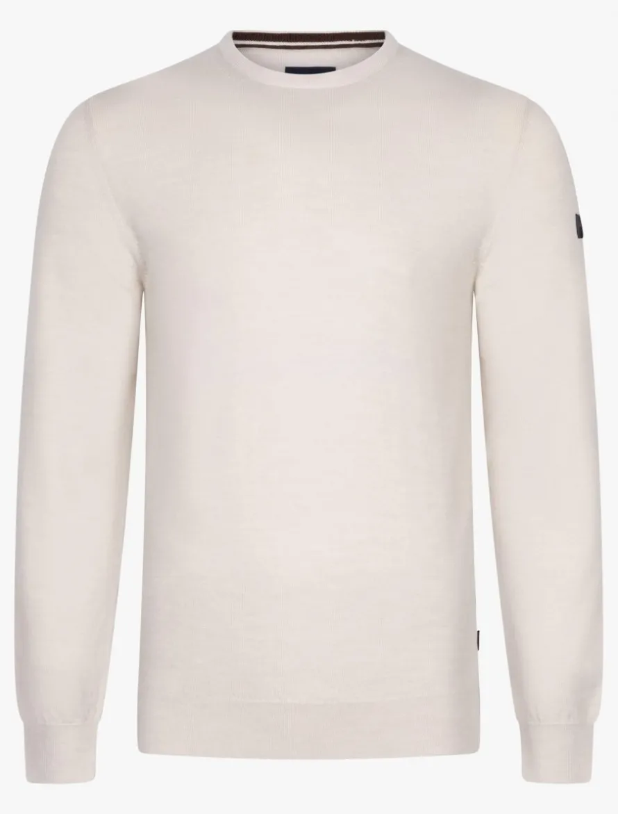 Merino R-Neck Trui<Cavallaro Napoli Outlet
