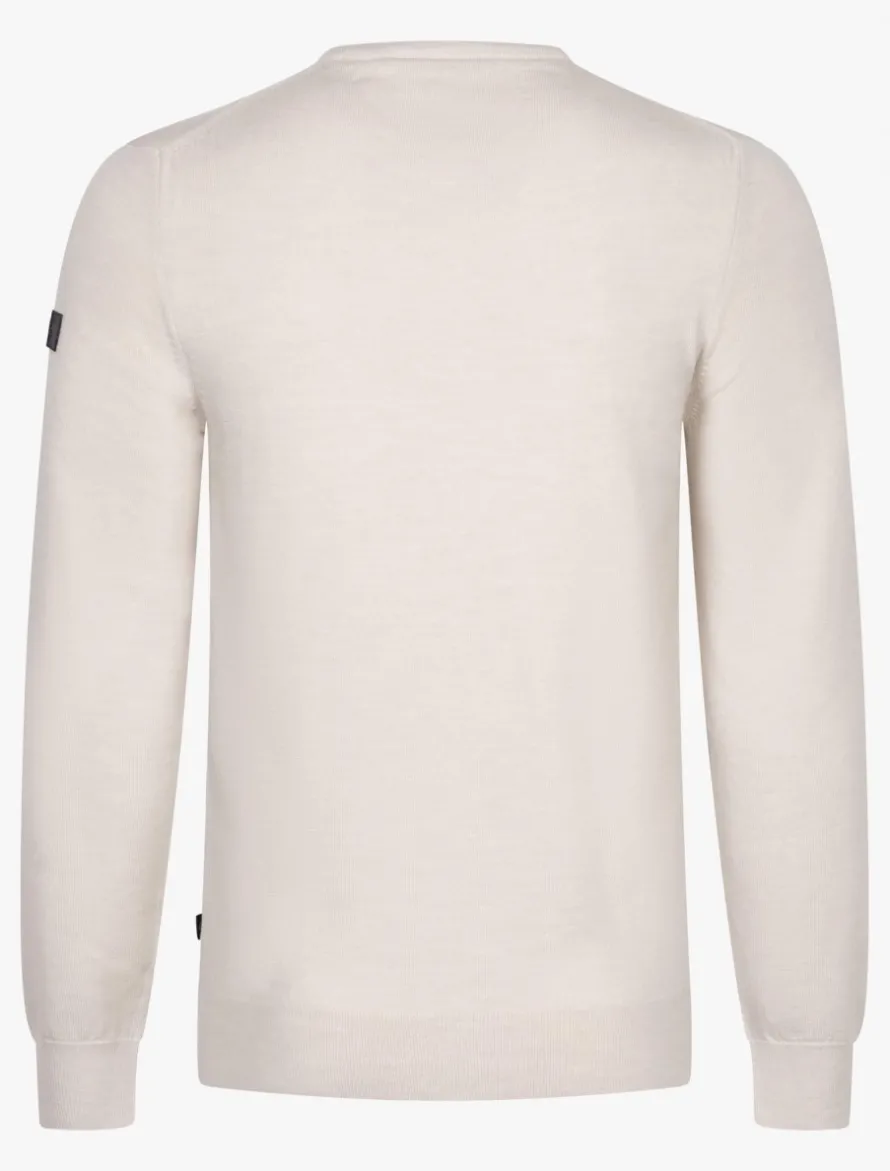 Merino R-Neck Trui<Cavallaro Napoli Outlet